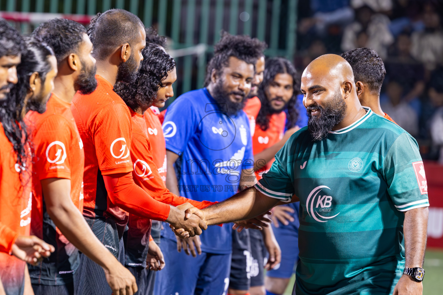 L Gan vs L Maabaidhoo in Day 14 of Golden Futsal Challenge 2025 was held on Saturday, 18th January 2025, in Hulhumale', Maldives. Photos: Ismail Thoriq / images.mv