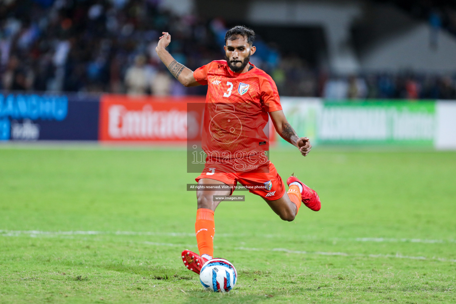 Kuwait vs India in the Final of SAFF Championship 2023 held in Sree Kanteerava Stadium, Bengaluru, India, on Tuesday, 4th July 2023. Photos: Nausham Waheed, Hassan Simah / images.mv