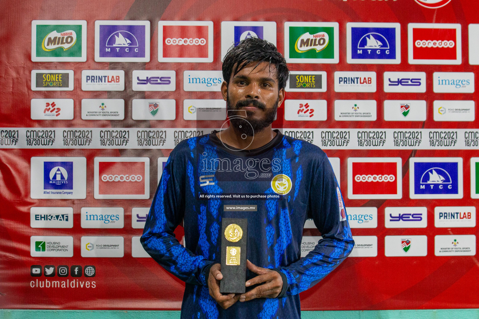 Club Maldives 2021 Round of 16 (Day 2) held at Hulhumale;, on 9th December 2021 Photos: Ismail Thoriq / images.mv