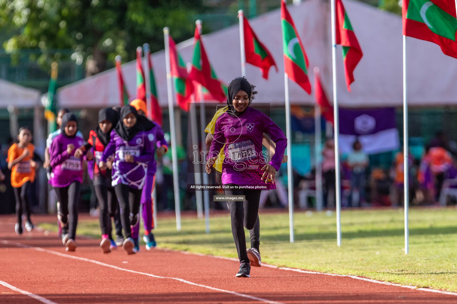 Day 1 of Inter-School Athletics Championship held in Male', Maldives on 22nd May 2022. Photos by: Nausham Waheed / images.mv