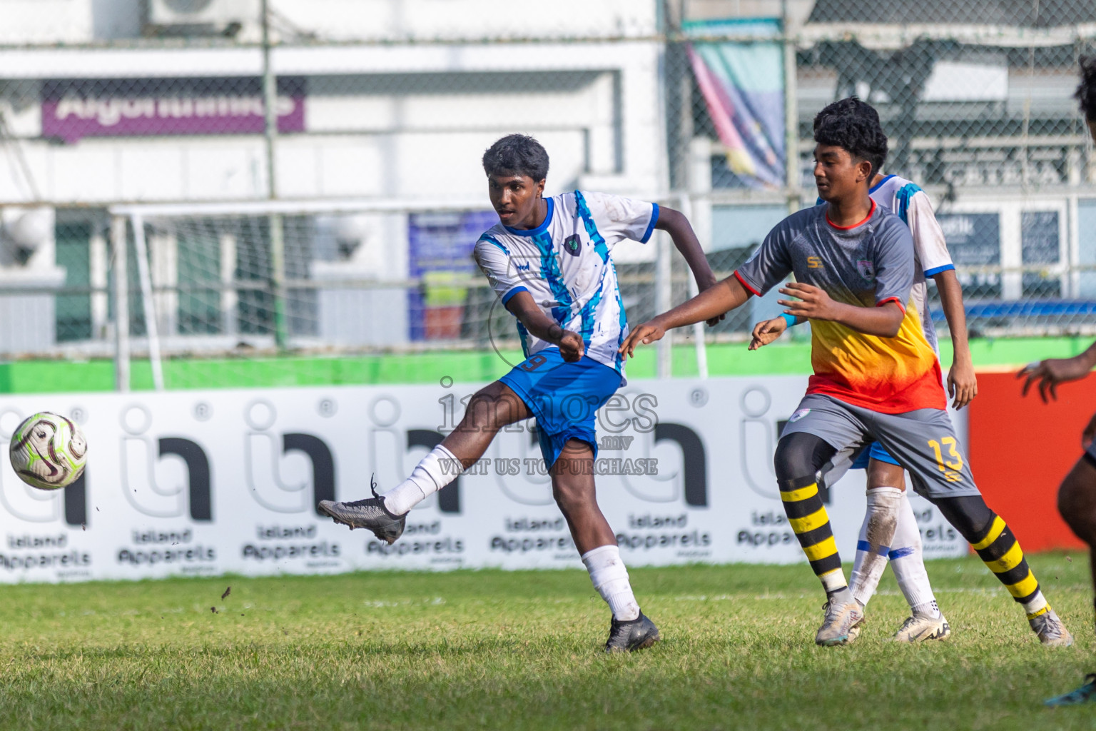 Club Eagles vs Super United Sports  in Day 12 of Dhivehi Youth League 2024 held at Henveiru Stadium on Wednesday , 18th December 2024. Photos: Shuu Abdul Sattar