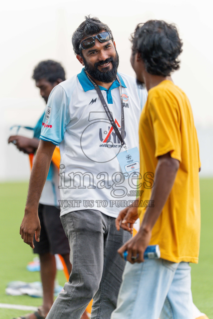 Semi Finals Match 01 Irumathi FC VS CC Sports Club in Day 7 of Eydhafushi Cup 2025 held in Eydhafushi Football Stadium at B. Eydhafushi, Maldives on Friday, 12th September 2025. Photos: Arif Rasheed / images.mv