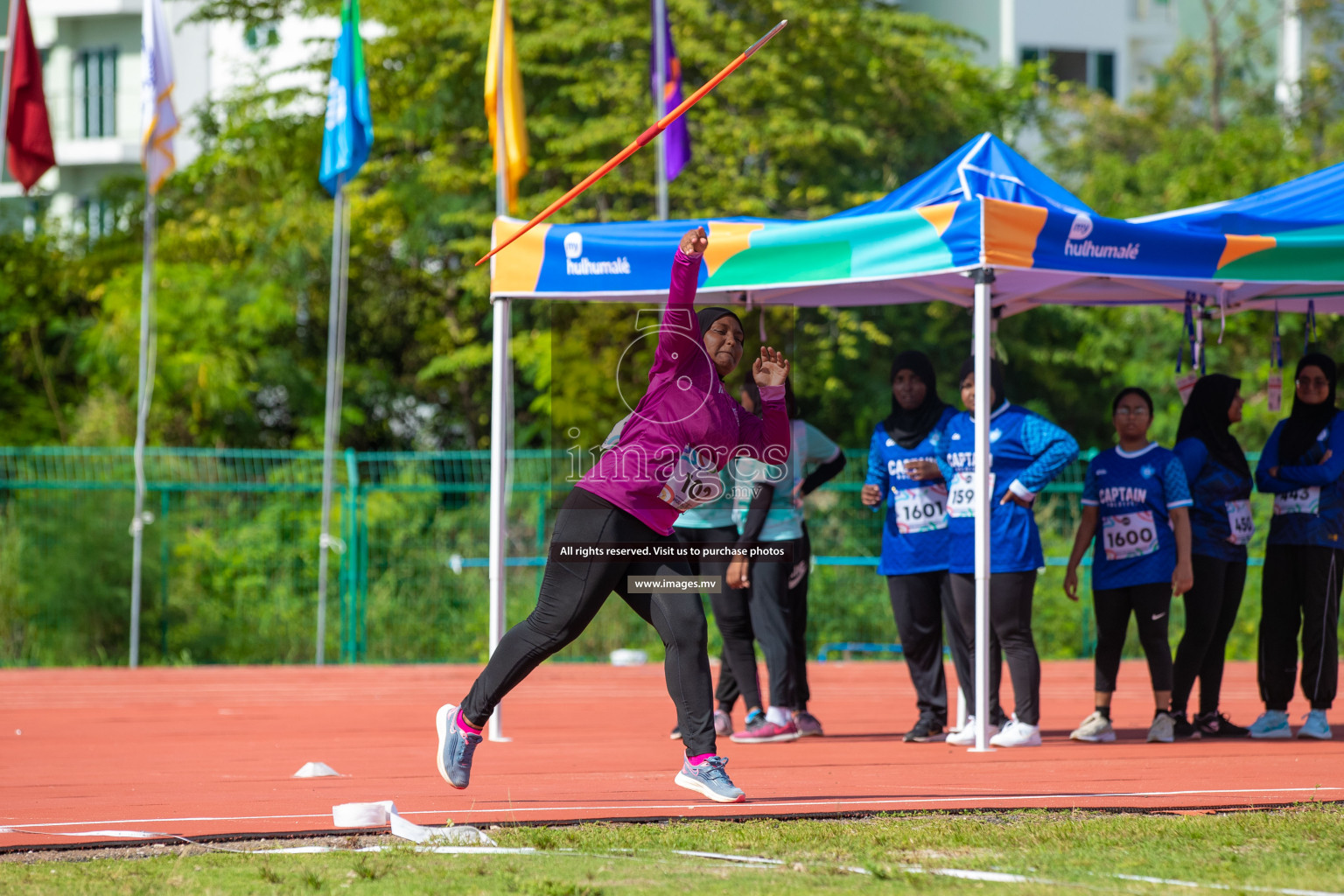 Day two of Inter School Athletics Championship 2023 was held at Hulhumale' Running Track at Hulhumale', Maldives on Sunday, 15th May 2023. Photos: Nausham Waheed / images.mv