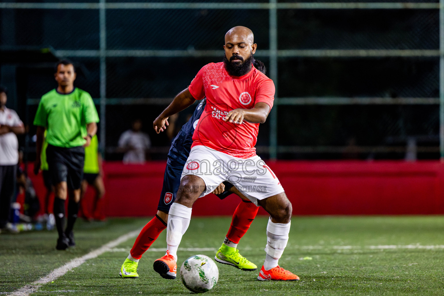 Sheesha vs Trade Club in Day 5 of Office League 2025 was held on Sunday, 20th April 2025 in Hulhumale', Maldives. Photos: Nausham Waheed  / images.mv