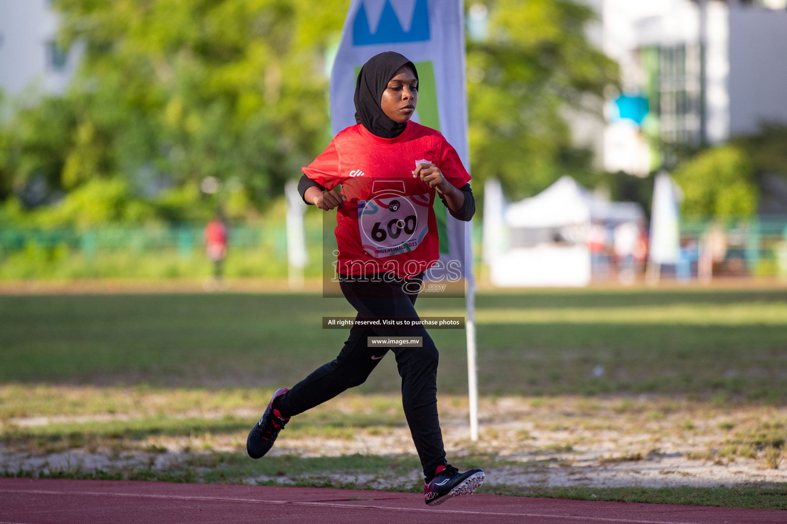 Day two of Inter School Athletics Championship 2023 was held at Hulhumale' Running Track at Hulhumale', Maldives on Sunday, 15th May 2023. Photos: Nausham Waheed / images.mv