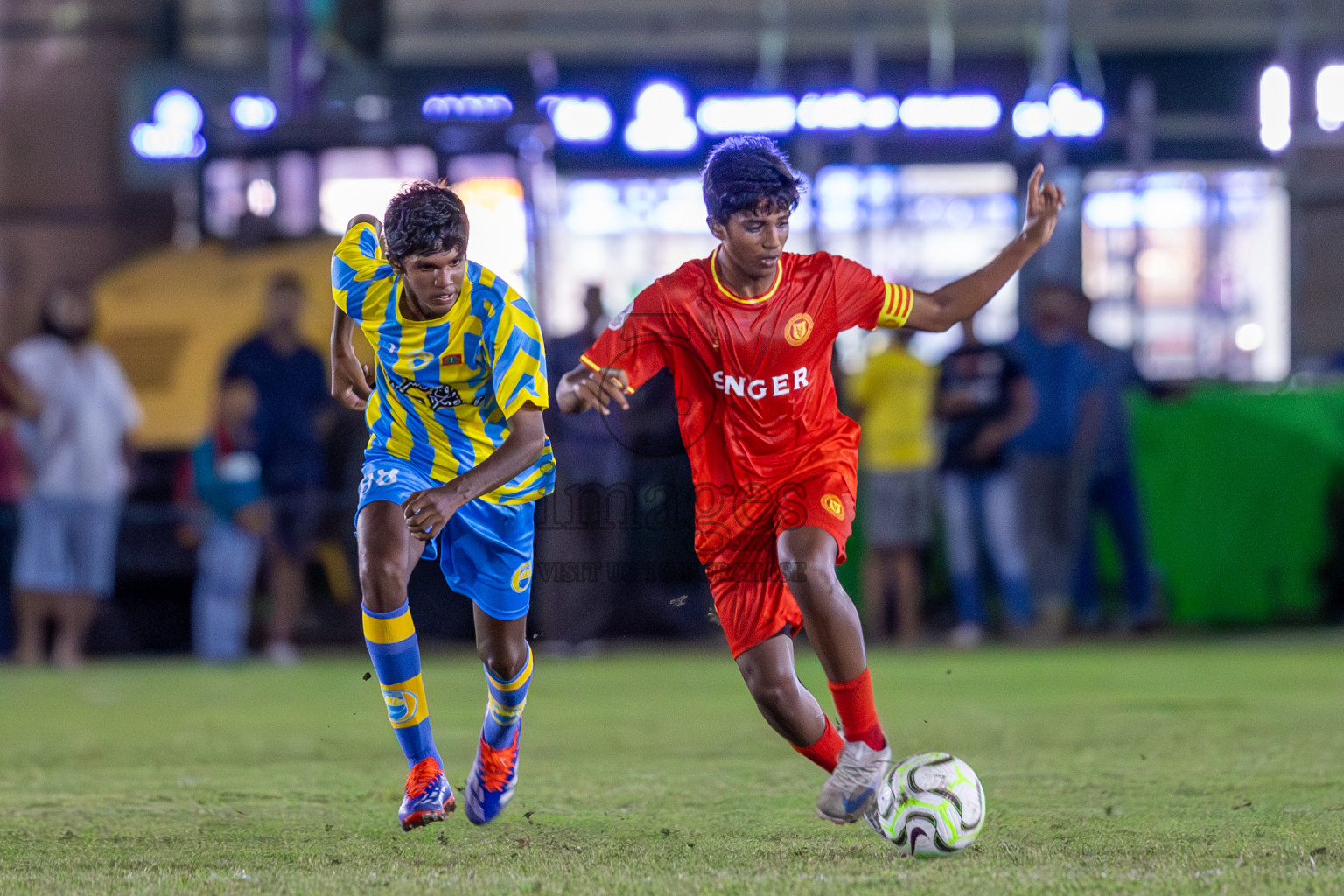 Dhivehi Youth League 2024 - Day 1. Matches held at Henveiru Stadium on 21st November 2024 , Thursday. Photos: Shuu Abdul Sattar/ Images.mv