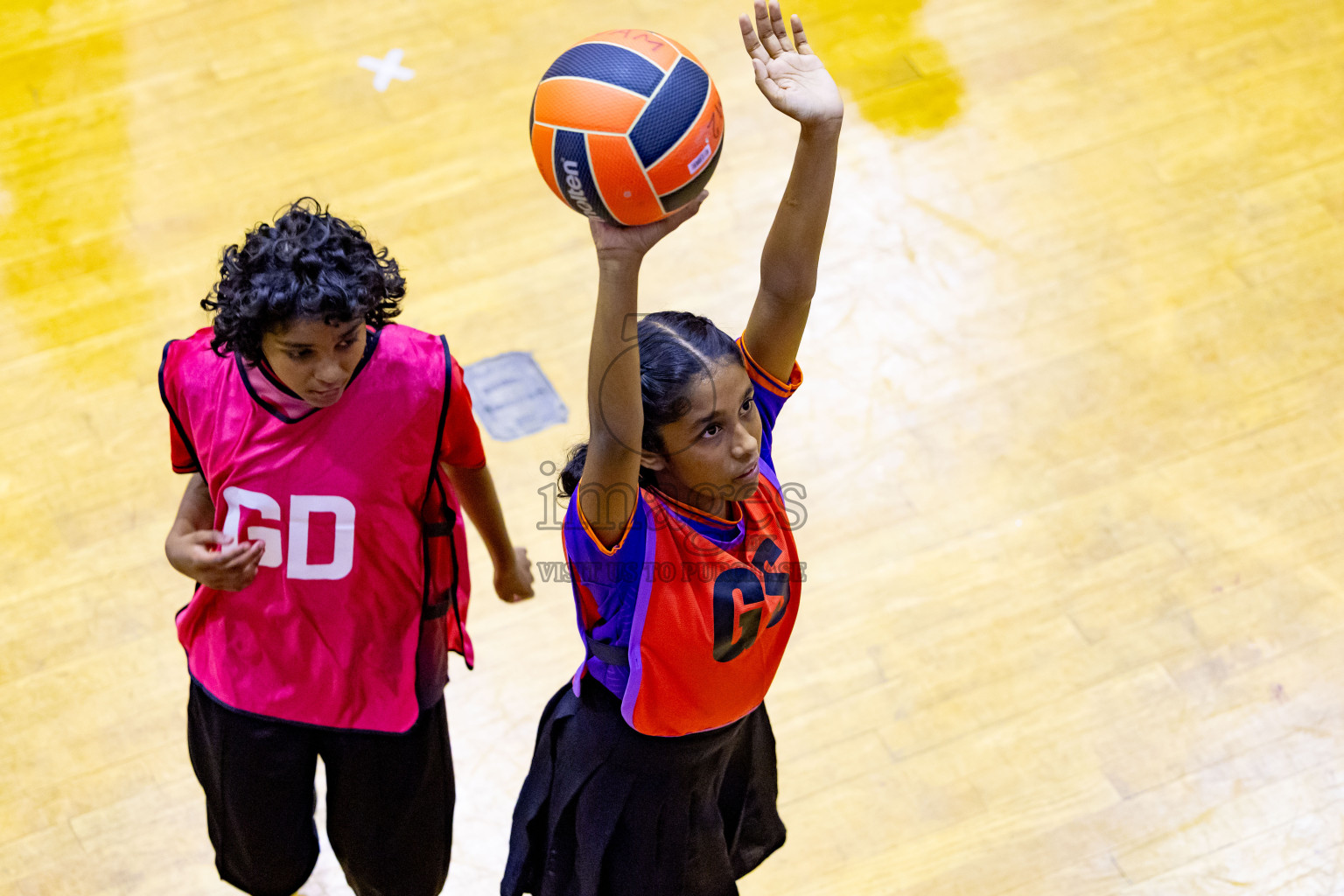 Day 2 of 25th Inter-School Netball Tournament was held in Social Center at Male', Maldives on Saturday, 10th August 2024. Photos: Nausham Waheed / images.mv