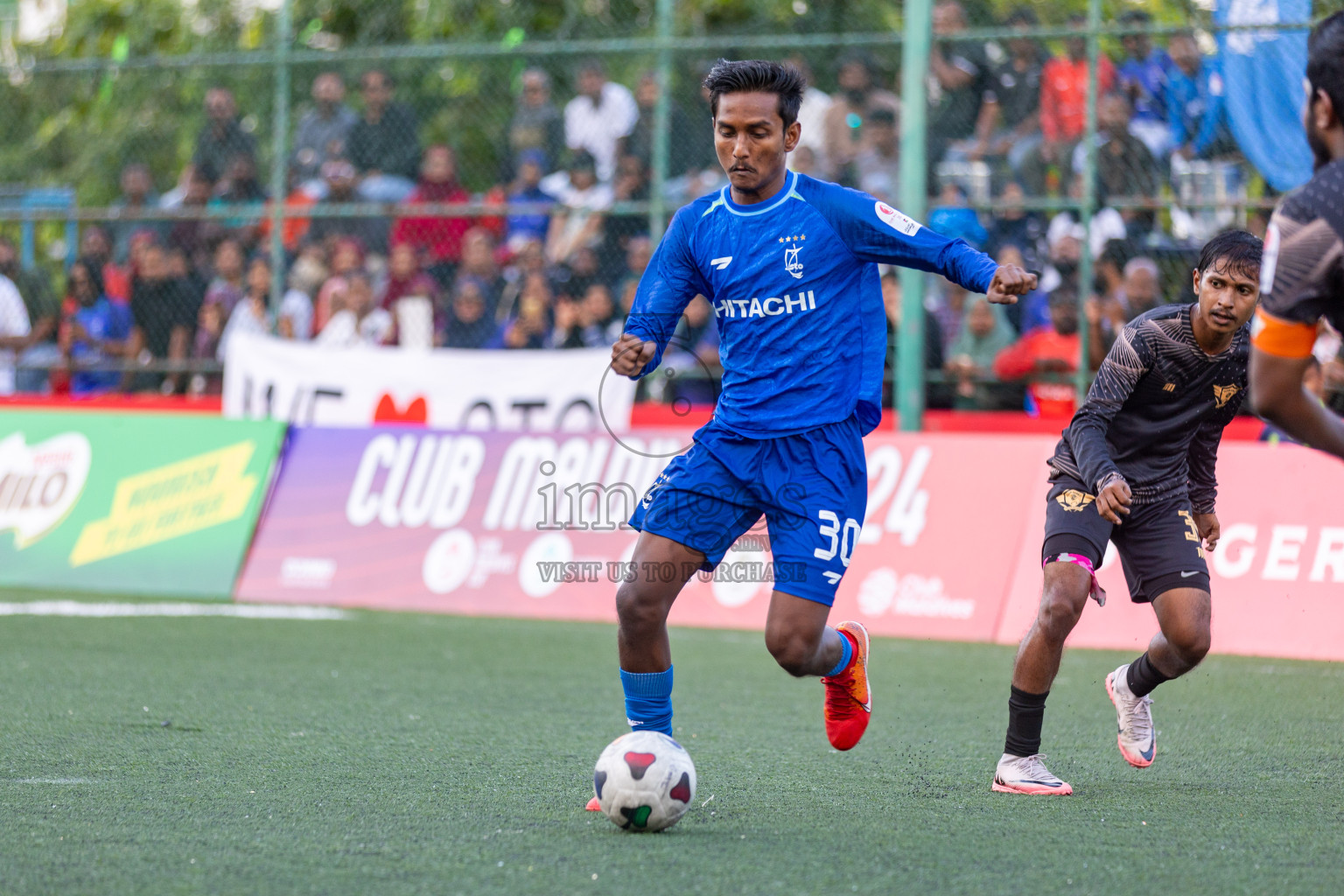 STO RC vs AVSEC RC in Club Maldives Cup 2024 held in Rehendi Futsal Ground, Hulhumale', Maldives on Saturday, 28th September 2024. 
Photos: Hassan Simah / images.mv