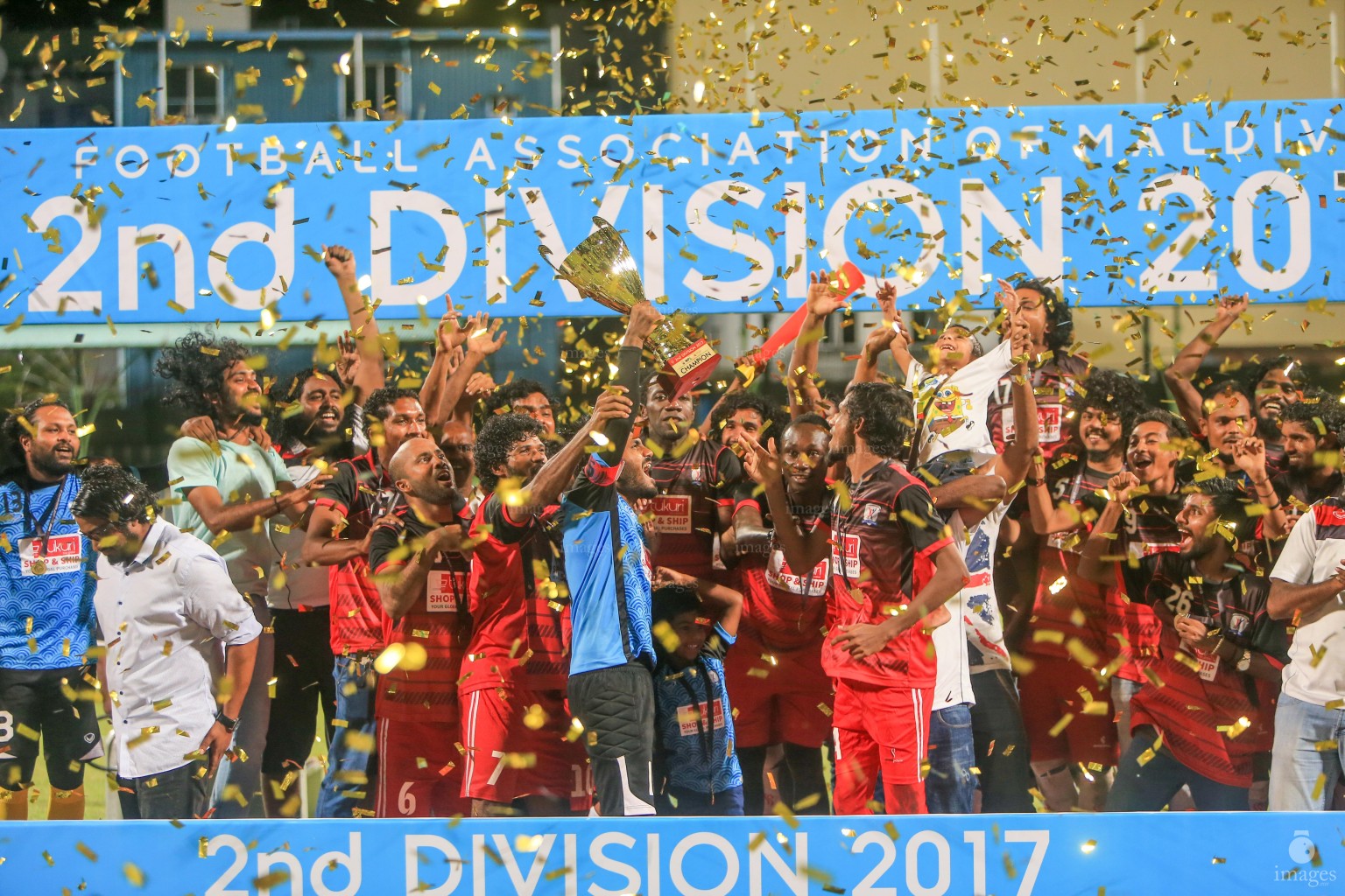 Kuda henveiru united vs Club Zefrol in FA Maldives Final of 2nd Division 2017. Male , Maldives. Sunday 14th May 2017. (Images.mv Photo/ Abdulla Abeedh).