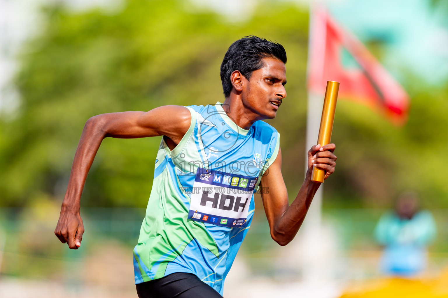 Day 6 of MWSC Interschool Athletics Championships 2024 held in Hulhumale Running Track, Hulhumale, Maldives on Thursday, 14th November 2024. Photos by: Nausham Waheed / Images.mv