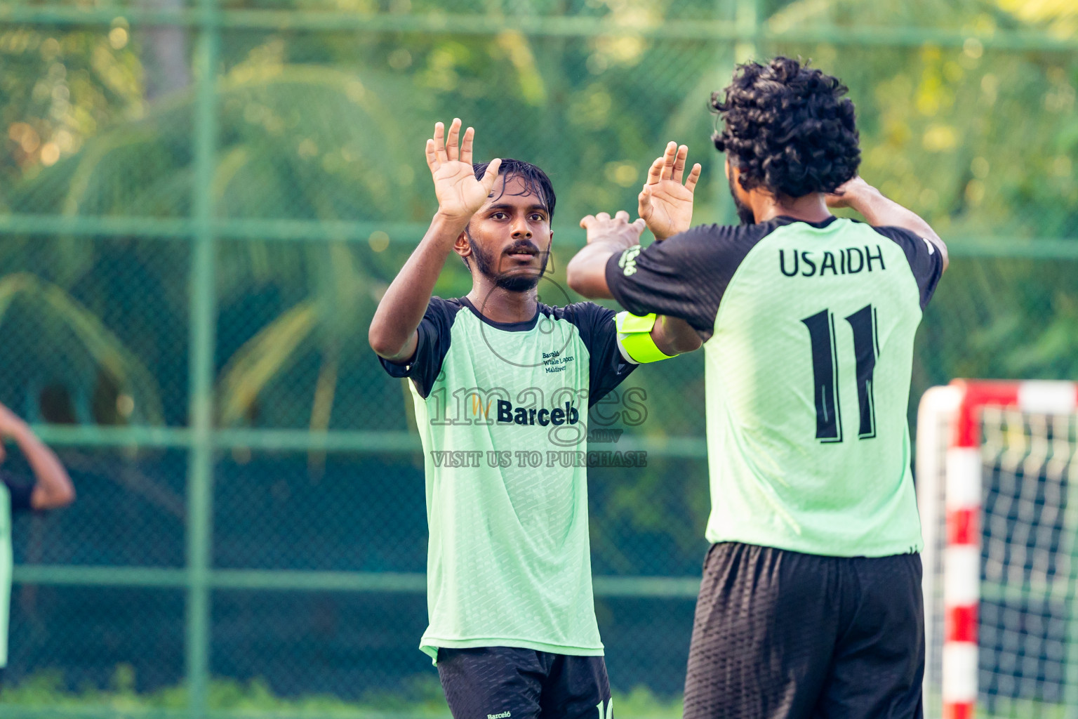 Barcelo vs Vilamendhoo in Day 3 of Resort League 2025 (Ari Zone) was held on Sunday, 22nd June 2025 in Conrad Maldives Rangali Island, Alif Dhaalu Atoll, Maldives. Photos: Nausham Waheed / images.mv