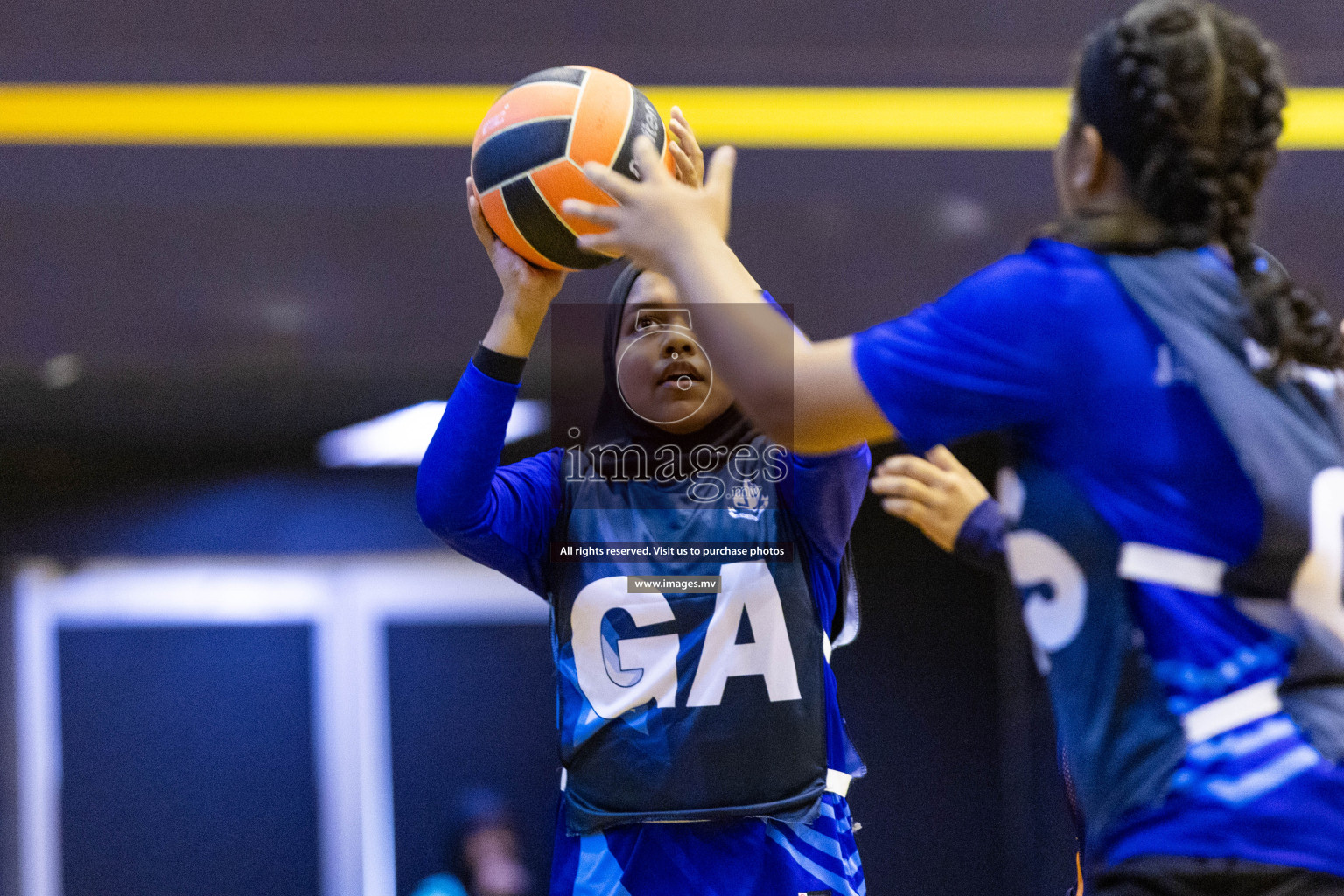 Day2 of 24th Interschool Netball Tournament 2023 was held in Social Center, Male', Maldives on 28th October 2023. Photos: Nausham Waheed / images.mv