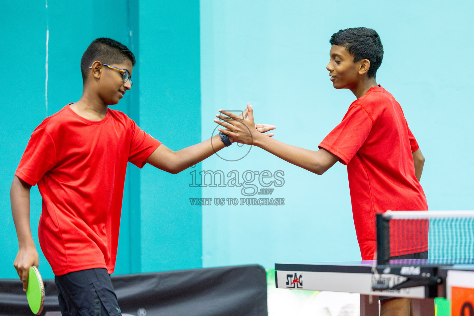 Day 1 of Interschool Table Tennis Tournament 2025 held at Male' TT Hall, Male', Maldives on Wednesday, 14th May 2025.
Photos By: Ismail Thoriq / images.mv