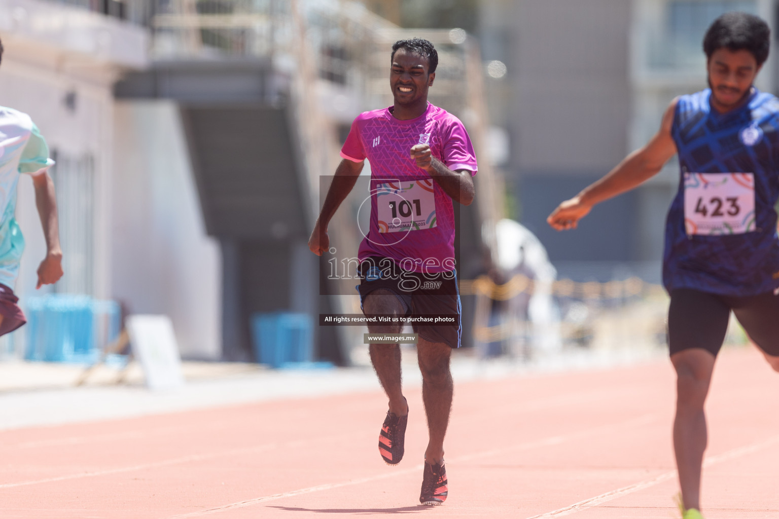 Day three of Inter School Athletics Championship 2023 was held at Hulhumale' Running Track at Hulhumale', Maldives on Tuesday, 16th May 2023. Photos: Shuu / Images.mv