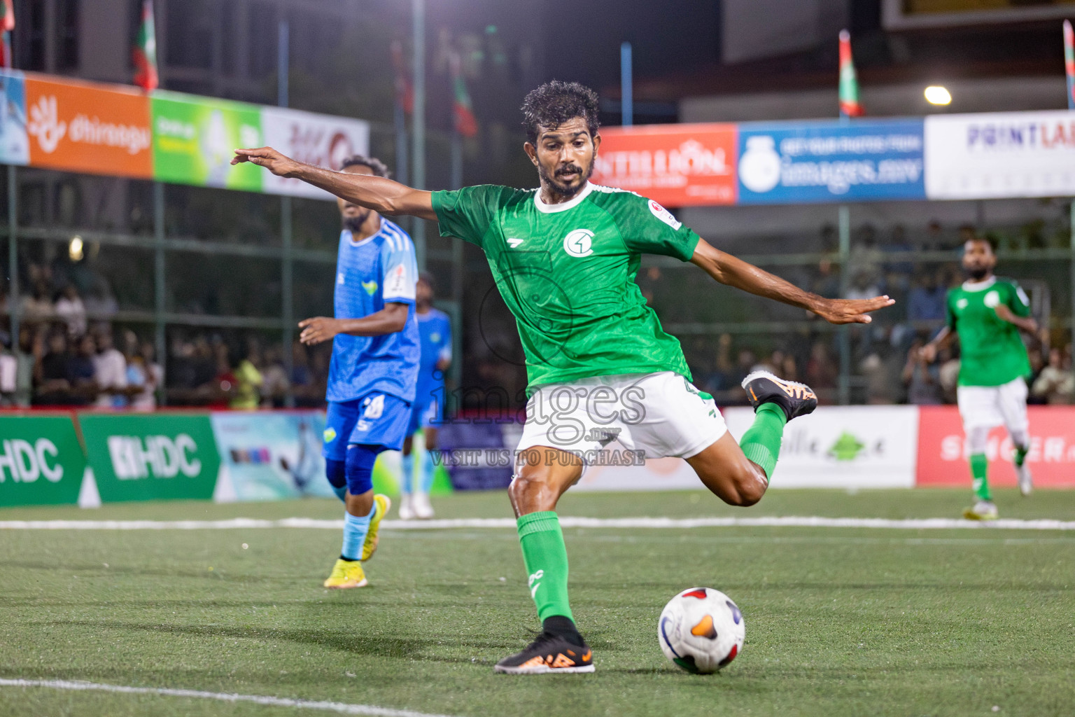 CLUB HDC vs CLUB FEN in Club Maldives Cup 2024 held in Rehendi Futsal Ground, Hulhumale', Maldives on Monday, 23rd September 2024. 
Photos: Mohamed Mahfooz Moosa / images.mv