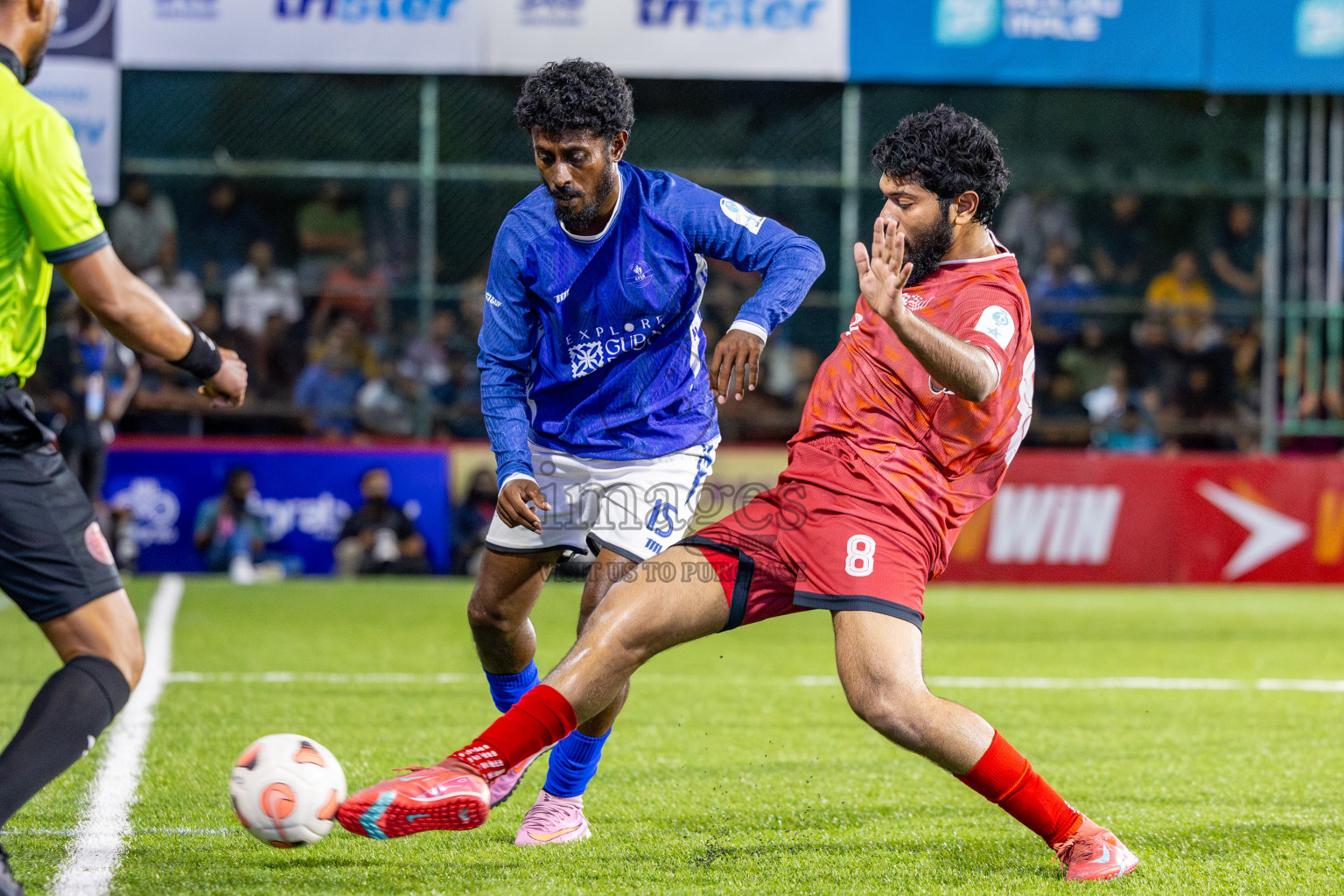 HPSN vs Club Binara in the finals of Club Maldives Classic 2025 at Rehendhi Futsal Grounds, Hulhumale, Maldives, on Monday, 6th October 2025. Photos: Ismail Thoriq, Mohamed Mahefooz Moosa / images.mv