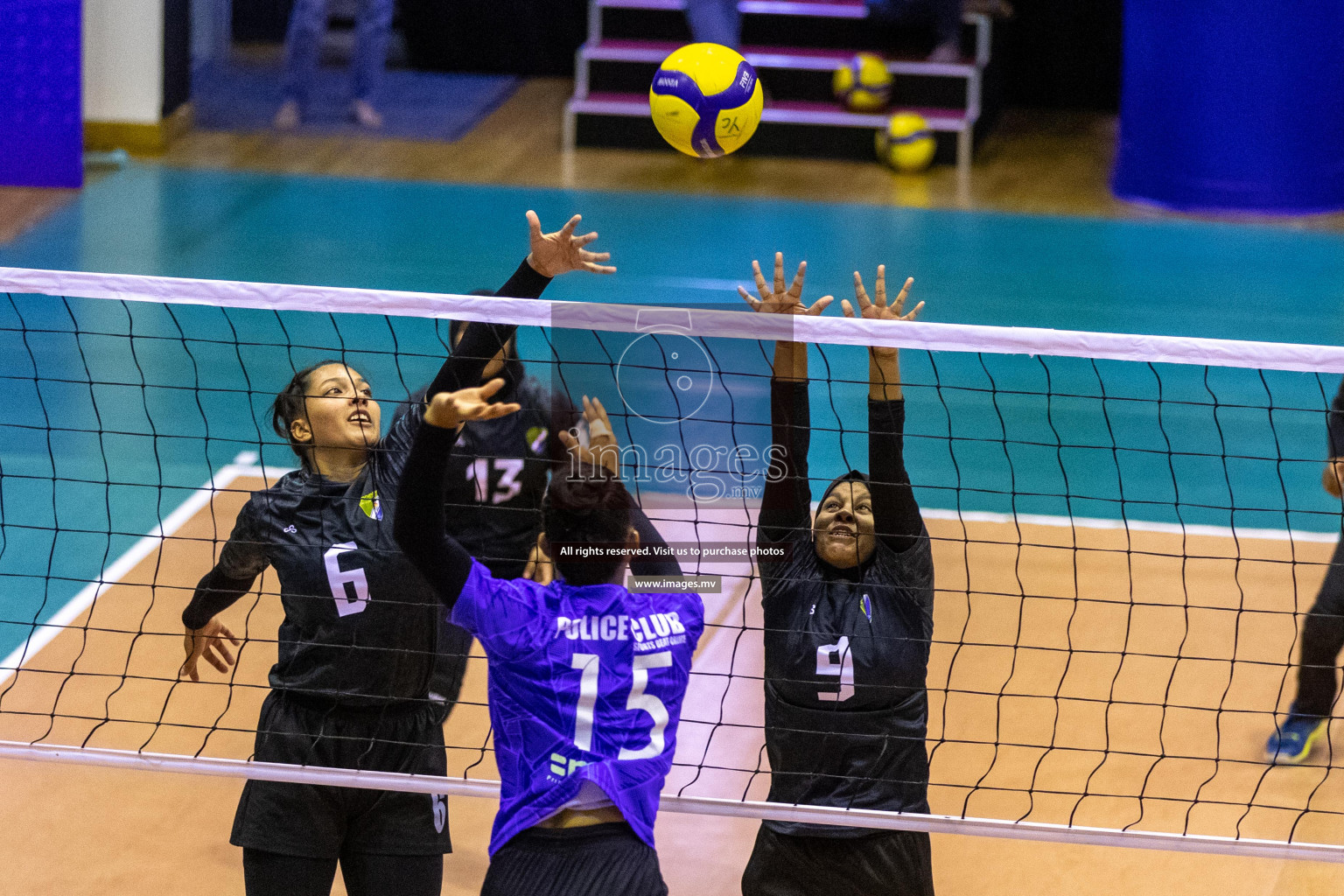 Volleyball Association Cup 2022-Women's Division-Match Day 5 was held in Male', Maldives on Friday, 27th May 2022 at Social Center Indoor Hall Photos By: Ismail Thoriq/images.mv