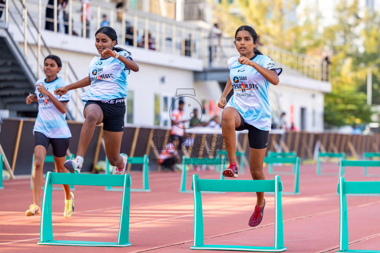 Streak Heats 2025 by Saaid Sports was held on Saturday, 6th September 2025 at Hulhumale' Synthetic Track, Hulhumale' Maldives. Photos: Ismail Thoriq / images.mv