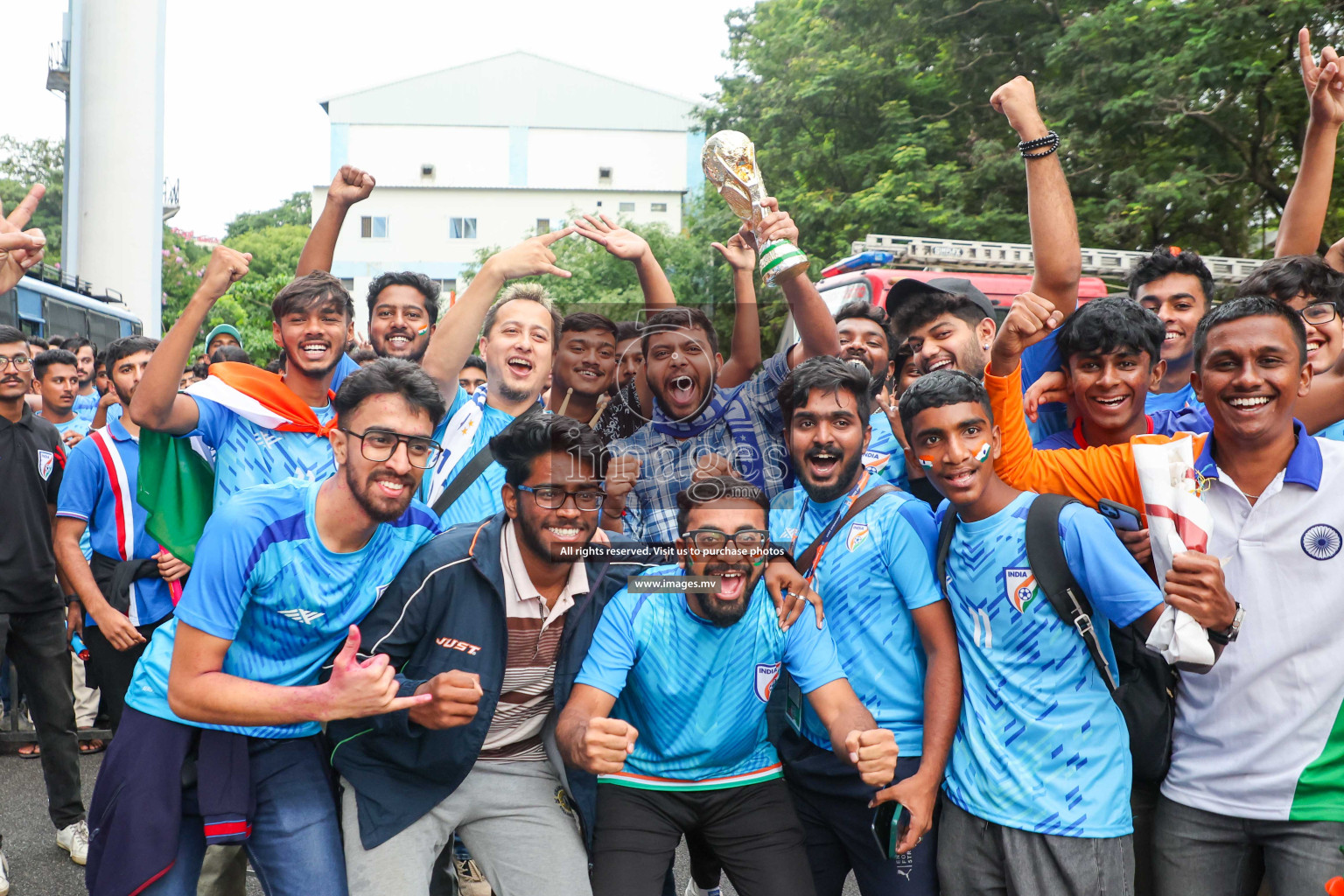 Kuwait vs India in the Final of SAFF Championship 2023 held in Sree Kanteerava Stadium, Bengaluru, India, on Tuesday, 4th July 2023. Photos: Nausham Waheed / images.mv