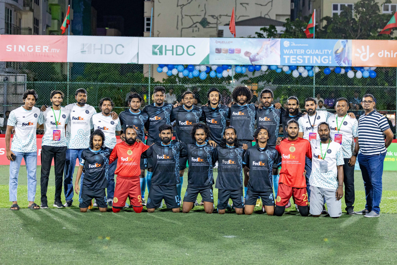 CLUB TTS vs Baros Maldives in Club Maldives Cup 2024 held in Rehendi Futsal Ground, Hulhumale', Maldives on Monday, 23rd September 2024. 
Photos: Hassan Simah / images.mv