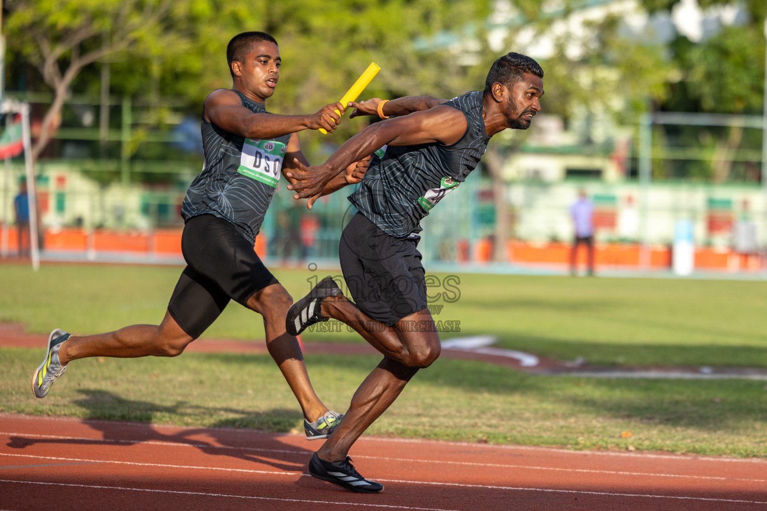 Day 3 of 33rd National Athletics Championship was held in Ekuveni Track at Male', Maldives on Saturday, 7th September 2024. Photos: Hassan Simah / images.mv