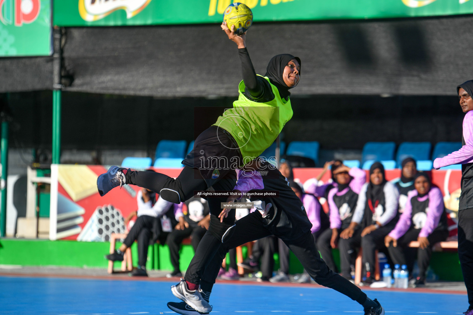 Day 8 of 6th MILO Handball Maldives Championship 2023, held in Handball ground, Male', Maldives on 27th May 2023 Photos: Nausham Waheed/ Images.mv