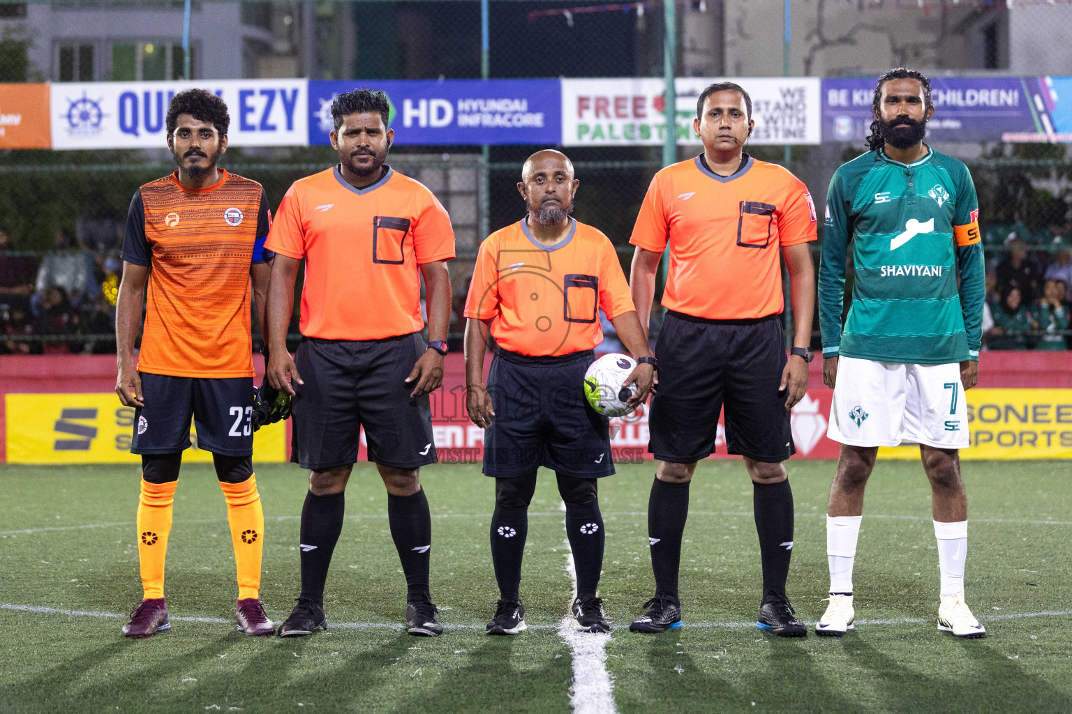 Th Omadhoo vs Th Kinbidhoo in Day 20 of Golden Futsal Challenge 2024 was held on Saturday , 3rd February 2024 in Hulhumale', Maldives Photos: Nausham Waheed / images.mv