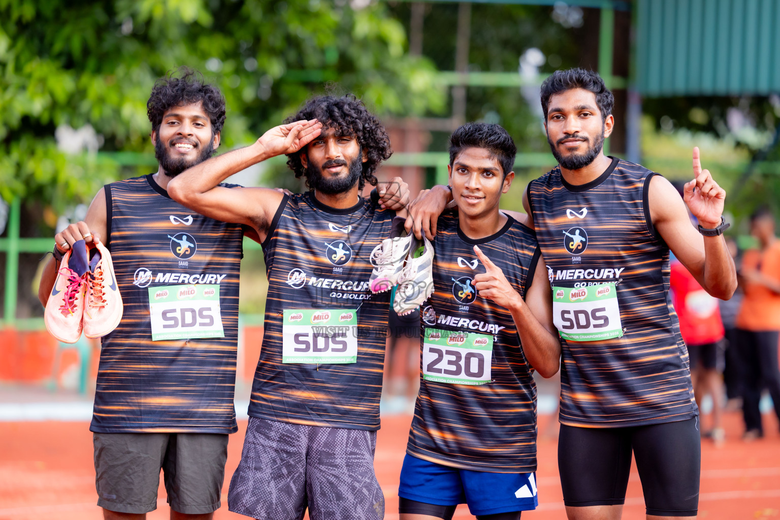 Day 3 of 12th Milo Association Championships was held in Ekuveni Track at Male', Maldives on Saturday, 26th April 2025. Photos: Nausham Waheed  / images.mv