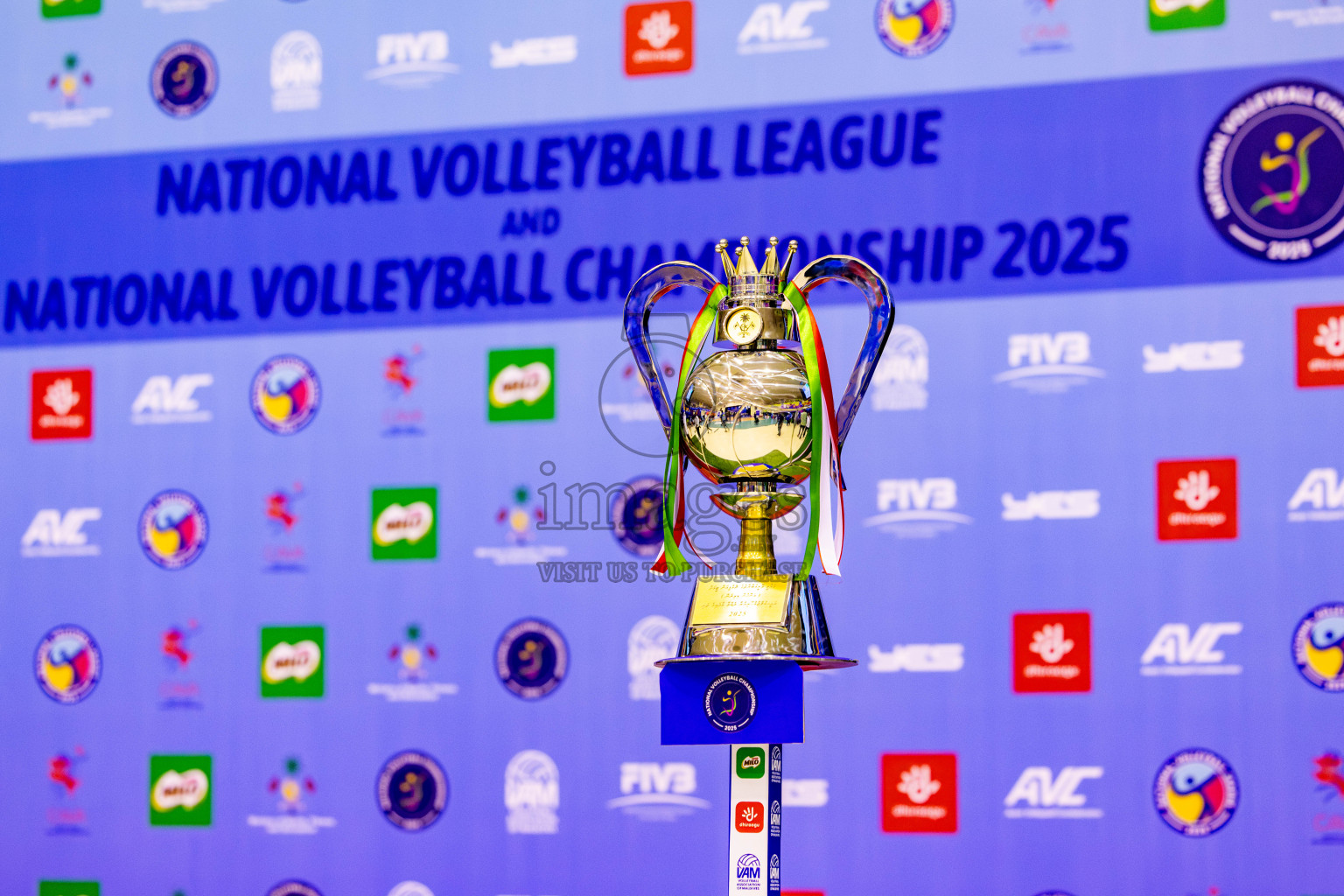 Police Club vs Club Wamco in the Final of Women's Division of National Volleyball Championship 2025 held in Male', Maldives on Sunday, 4th May 2025 at Social Center Indoor Hall Photos By: Nausham Waheed / images.mv