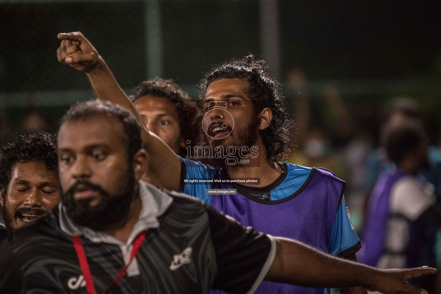 Team FSM vs Club HDC in the Quarter Finals of Club Maldives 2021 held at Hulhumale;, on 12th December 2021 Photos: Nausham Waheed