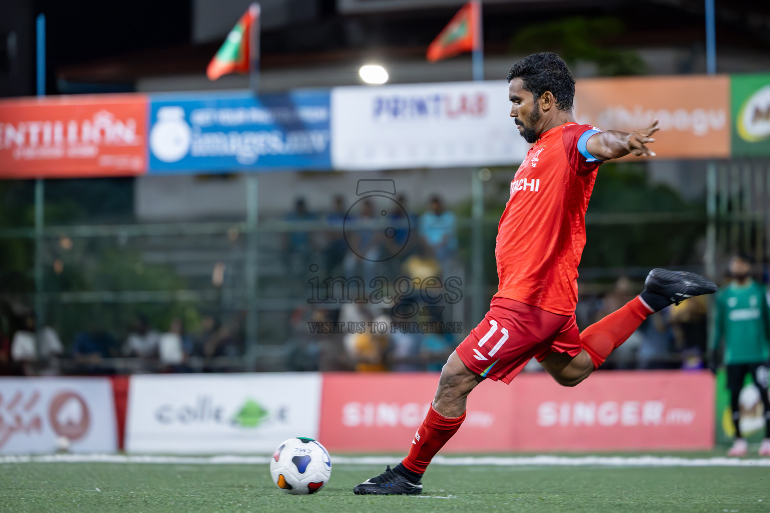 STO RC vs Police Club in Club Maldives Cup 2024 held in Rehendi Futsal Ground, Hulhumale', Maldives on Wednesday, 2nd October 2024.
Photos: Ismail Thoriq / images.mv