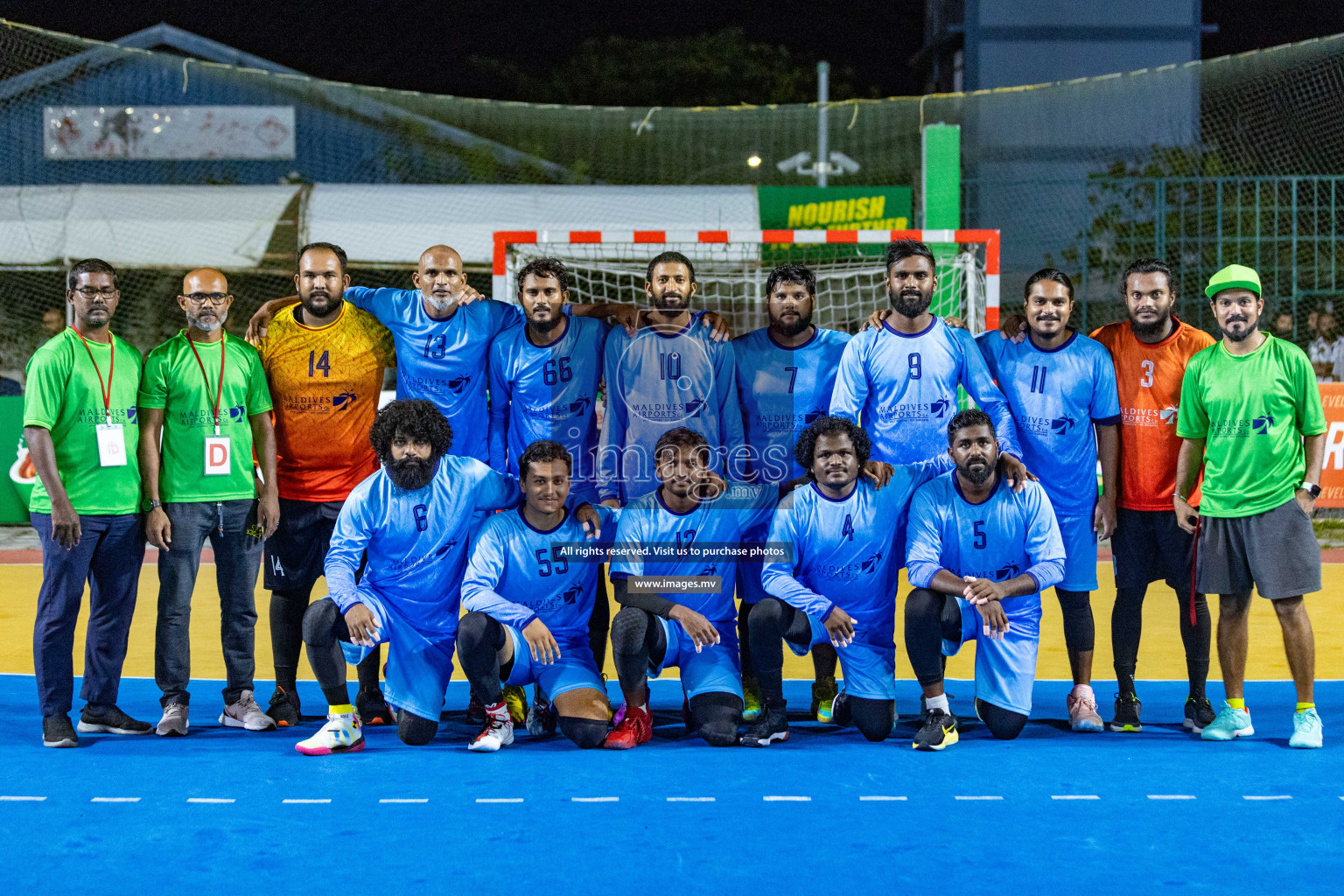 2nd Division Final of 7th Inter-Office/Company Handball Tournament 2023, held in Handball ground, Male', Maldives on Monday, 25th October 2023 Photos: Nausham Waheed/ Images.mv