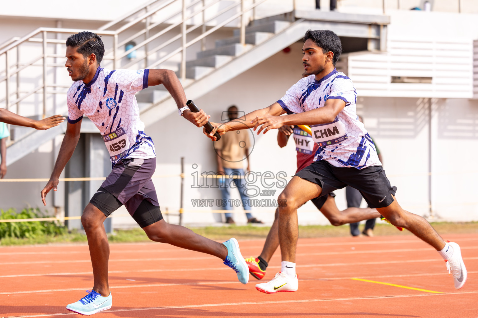 Day 5 of MWSC Interschool Athletics Championships 2024 held in Hulhumale Running Track, Hulhumale, Maldives on Wednesday, 13th November 2024. Photos by: Ismail Thoriq / Images.mv