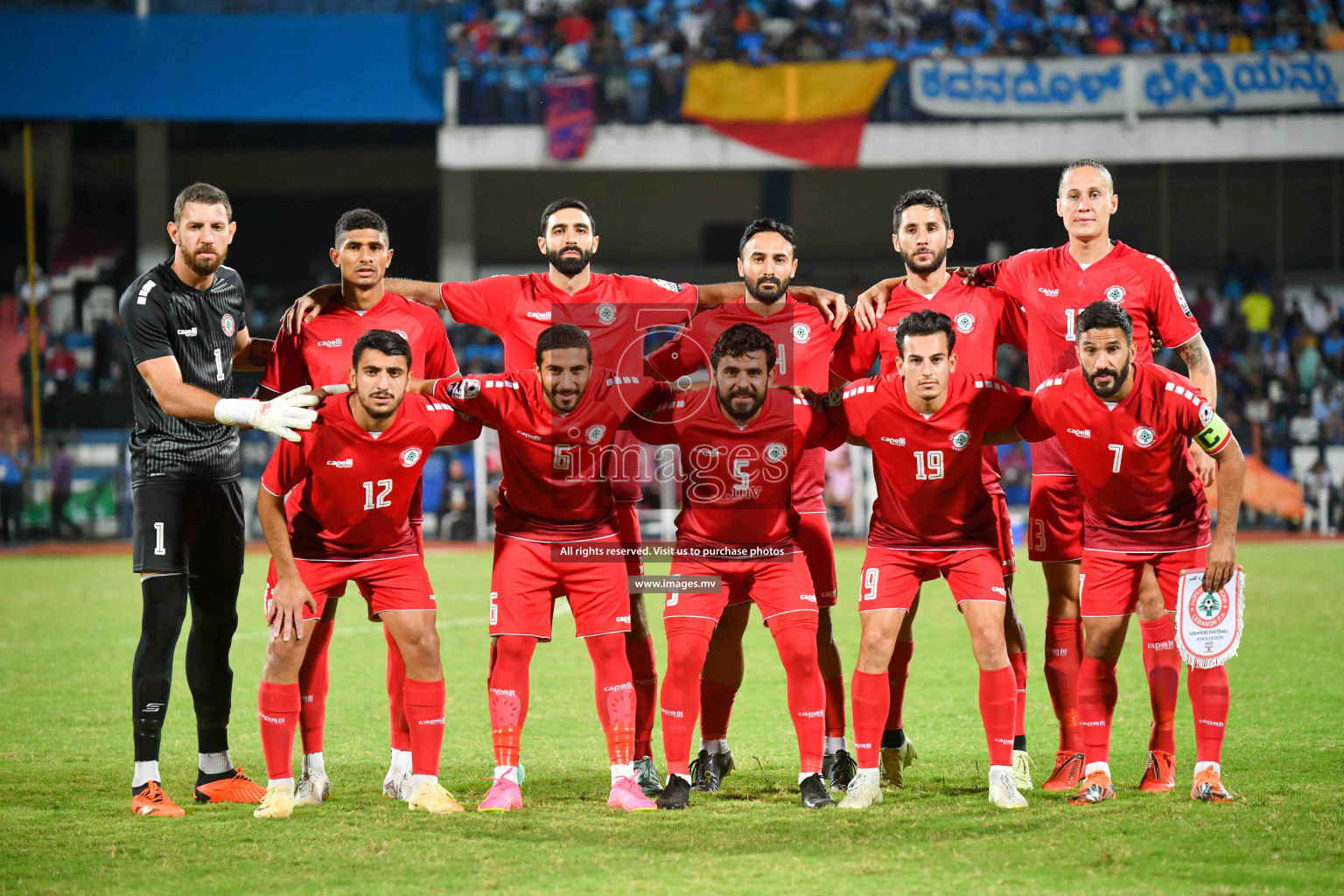 Lebanon vs India in the Semi-final of SAFF Championship 2023 held in Sree Kanteerava Stadium, Bengaluru, India, on Saturday, 1st July 2023. Photos: Nausham Waheed / images.mv