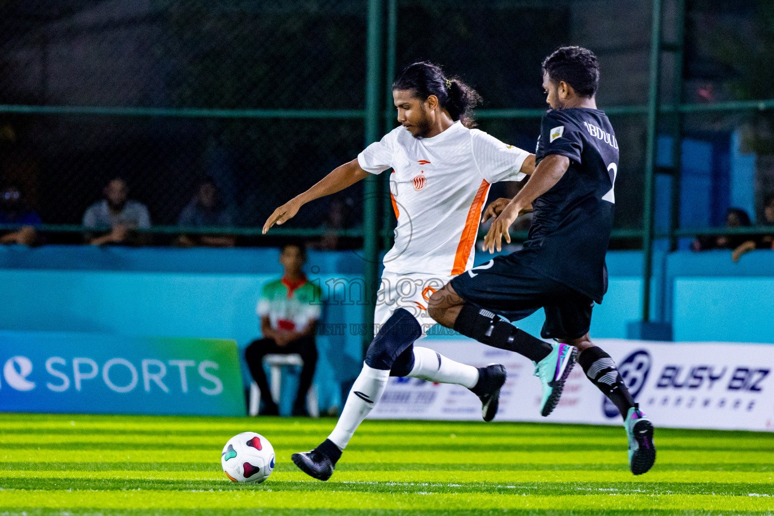 Dee Ess Jay SC vs Much Black in Day 2 of Laamehi Dhiggaru Ekuveri Futsal Challenge 2024 was held on Saturday, 27th July 2024, at Dhiggaru Futsal Ground, Dhiggaru, Maldives Photos: Nausham Waheed / images.mv