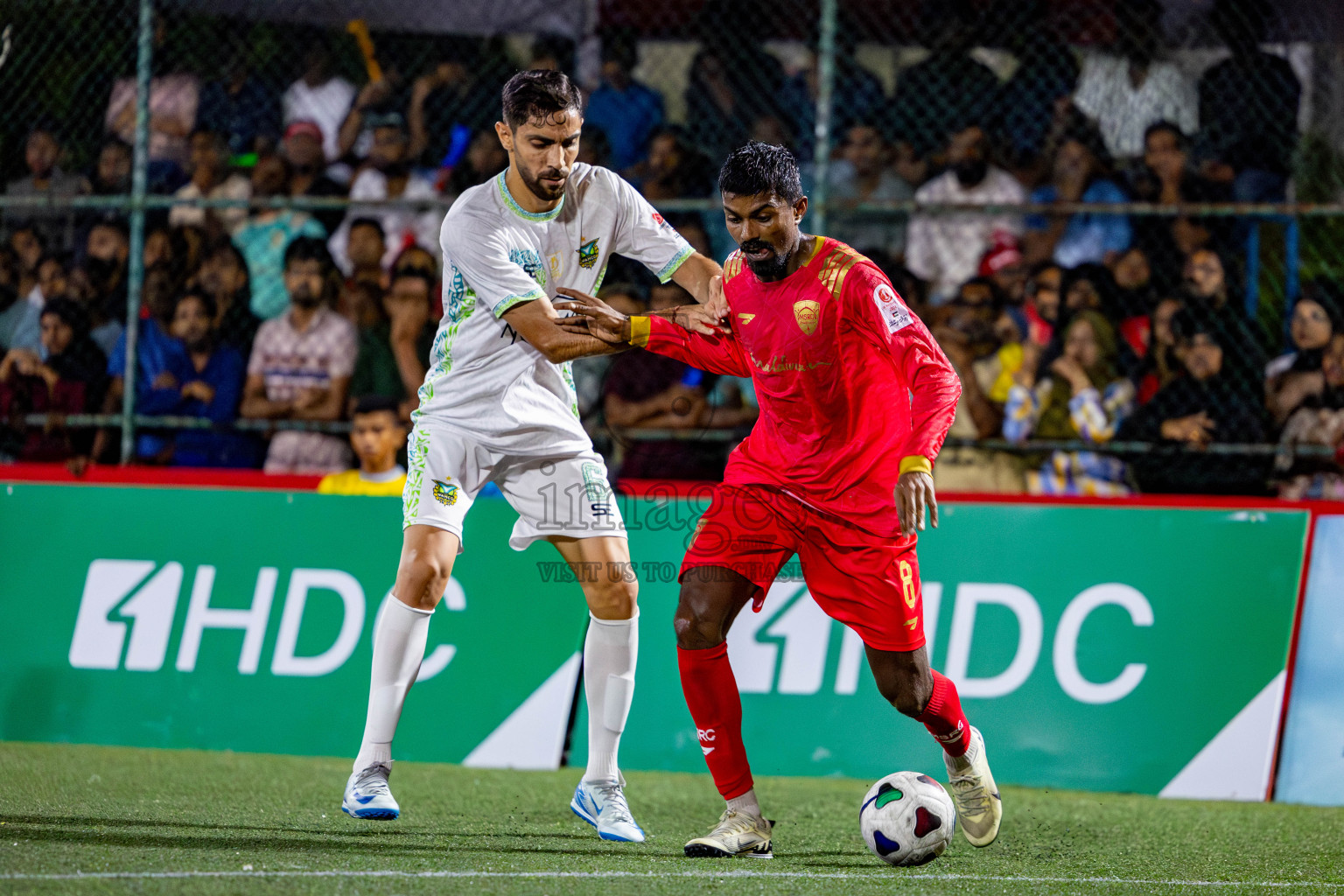 Maldivian vs Club WAMCO in Quarter Finals of Club Maldives Cup 2024 held in Rehendi Futsal Ground, Hulhumale', Maldives on Wednesday, 9th October 2024. Photos: Nausham Waheed / images.mv