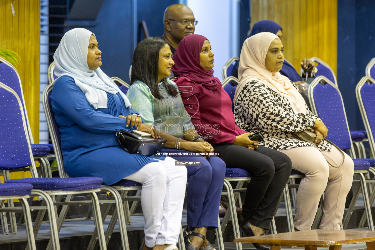 Day 11 of 24th Interschool Netball Tournament 2023 was held in Social Center, Male', Maldives on 6th November 2023. Photos: Mohamed Mahfooz Moosa / images.mv