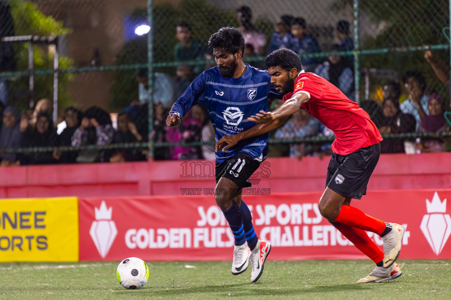 K Gaafaru vs K Himmafushi in Day 22 of Golden Futsal Challenge 2024 was held on Monday , 5th February 2024 in Hulhumale', Maldives
Photos: Ismail Thoriq / images.mv