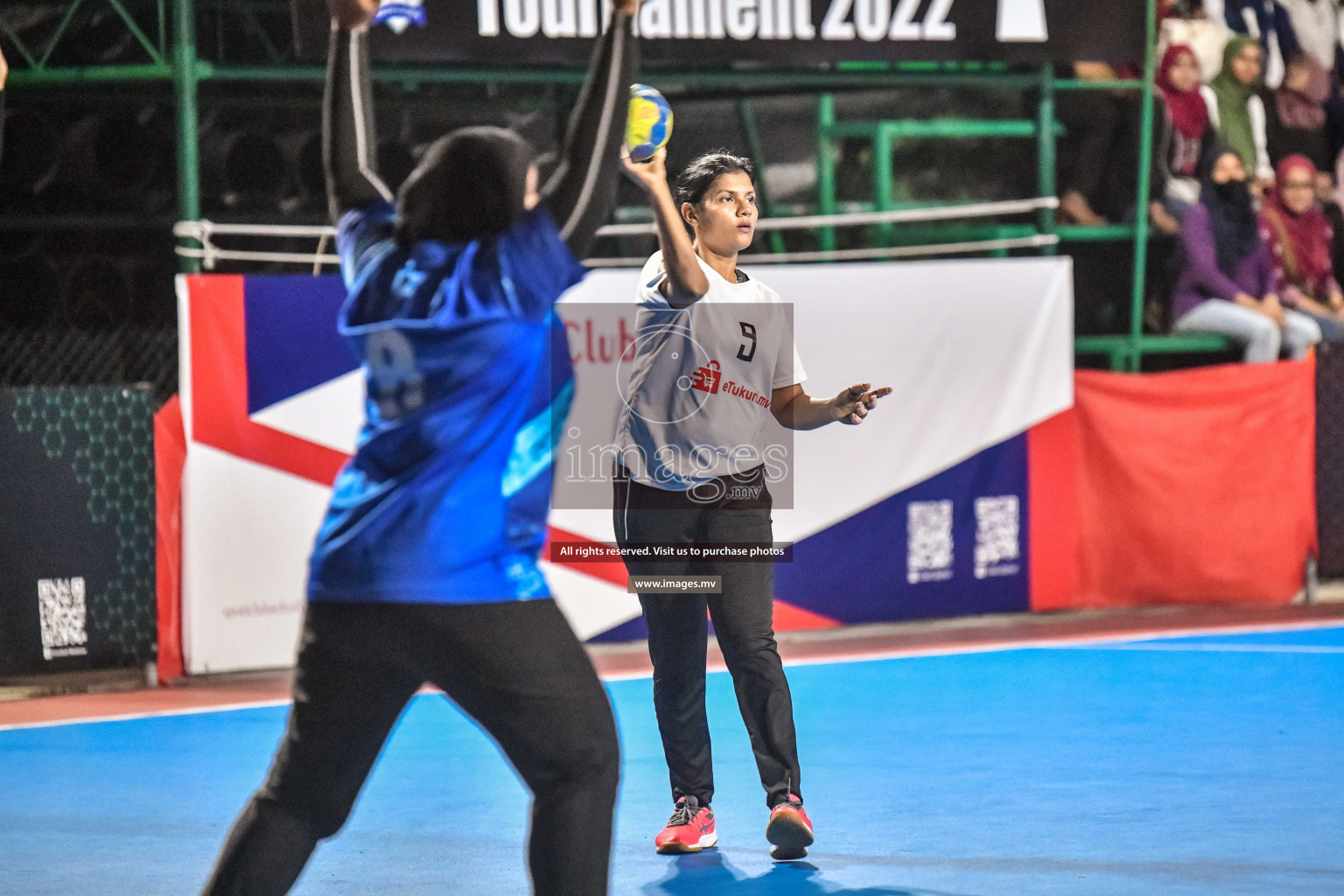 Day 16 of Milo 6th Inter Office Handball Tournament 2022 - Photos by Nausham Waheed