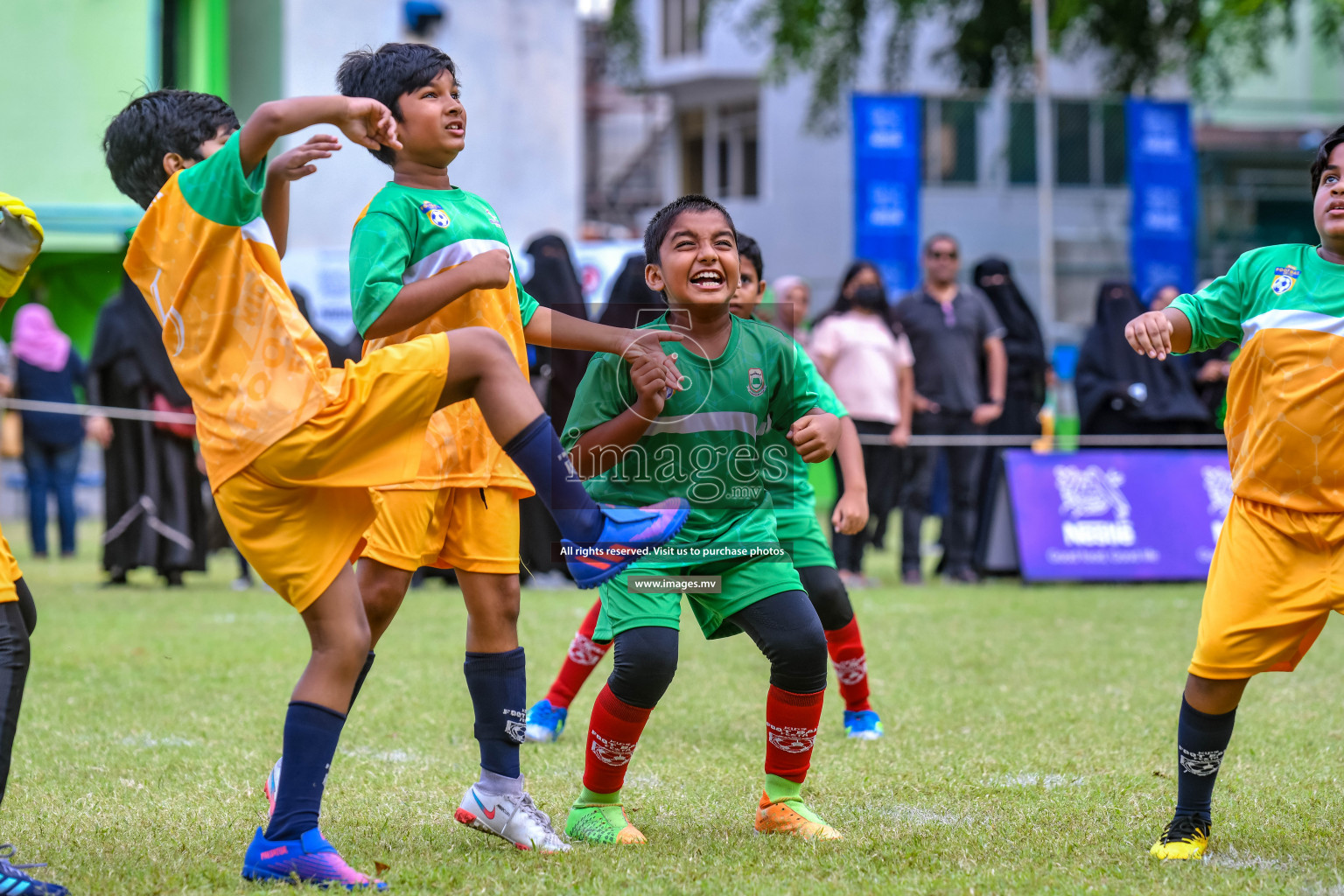 Day 3 of Milo Kids Football Fiesta 2022 was held in Male', Maldives on 21st October 2022. Photos: Nausham Waheed/ images.mv