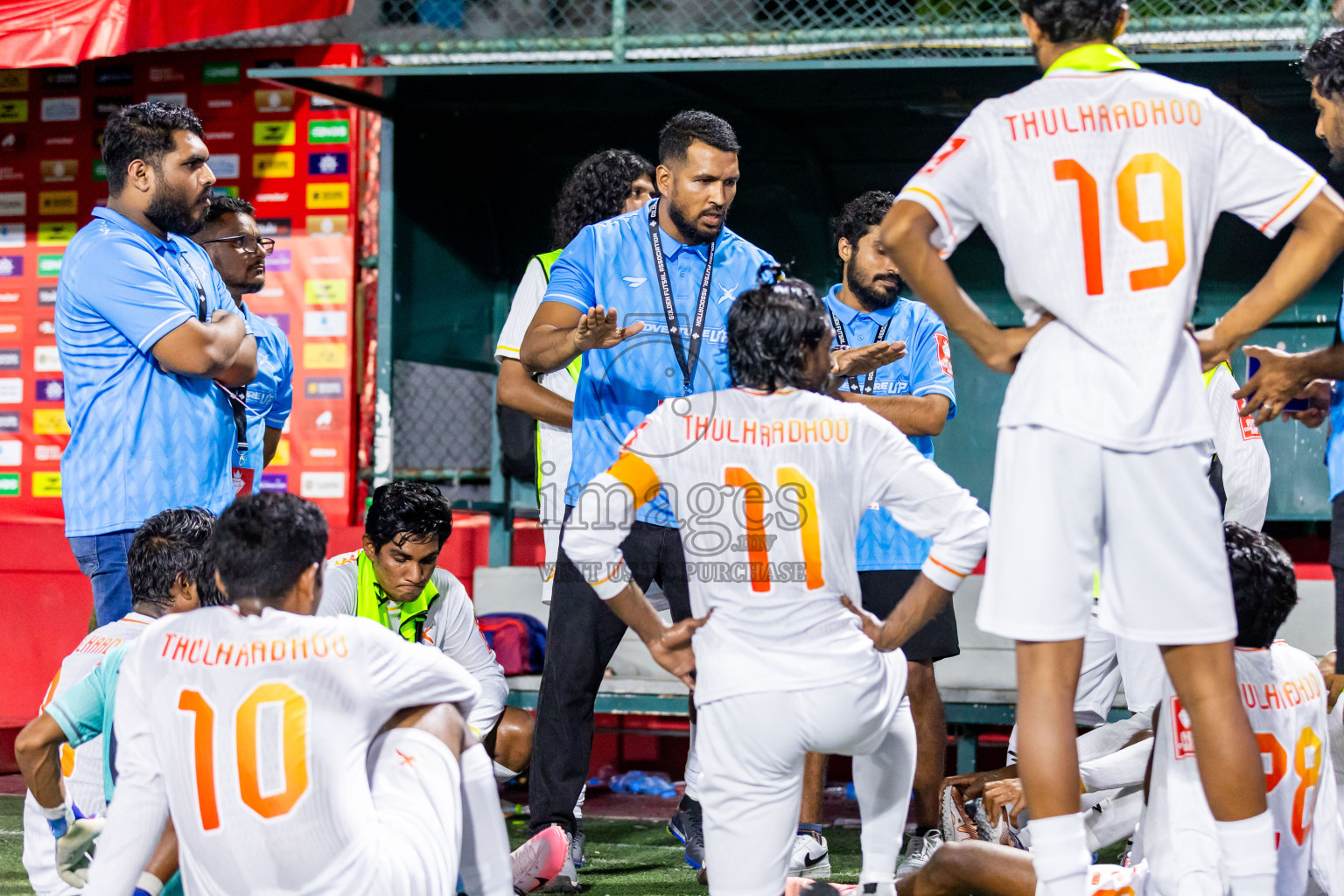 B Eydhafushi vs B Thulhaadhoo in Baa Atoll Finals Day 26 of Golden Futsal Challenge 2025 was held on Thursday , 30th January 2025, in Hulhumale', Maldives. Photos: Nausham Waheed / images.mv