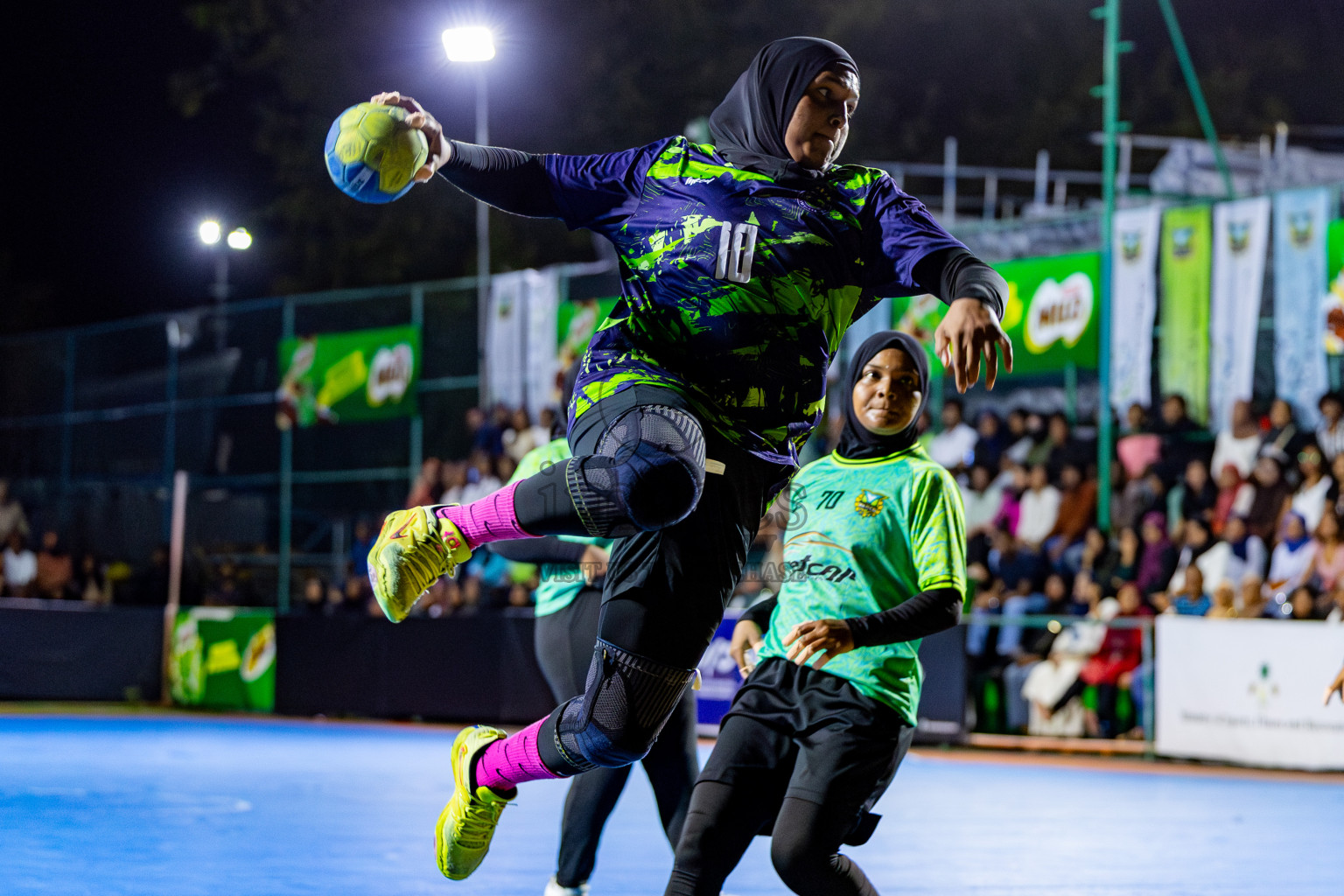 1st Division Final of 8th Inter-Office/Company Handball Tournament 2024, held in Handball ground, Male', Maldives on Tuesday, 11th September 2024 Photos: Nausham Waheed/ Images.mv