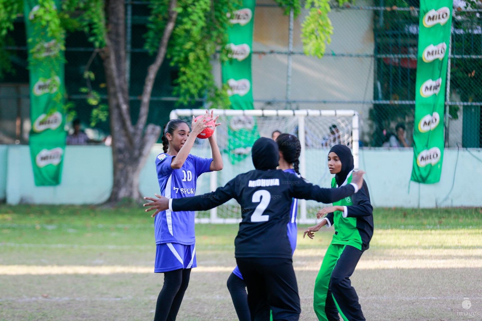 Inter school Handball Tournament in Male', Maldives, Friday, April. 15, 2016.(Images.mv Photo/ Hussain Sinan).