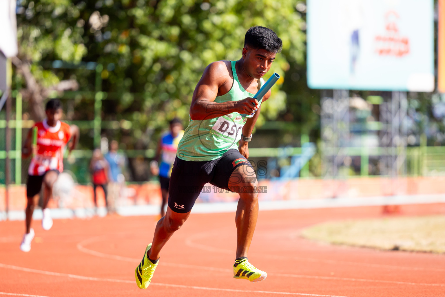 Day 3 of National Athletics Championship 2025 was held at Ekuveni Running Ground in Male', Maldives on Saturday, 16th August 2025. Photos: Nausham Waheed / images.mv