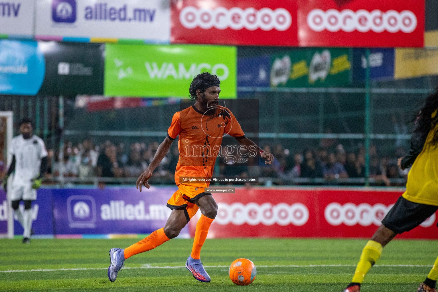 RRC Vs FSM in the Semi Finals of Club Maldives 2021 held in Hulhumale, Maldives on 19 December 2021. Photos: Ismail Thoriq / images.mv