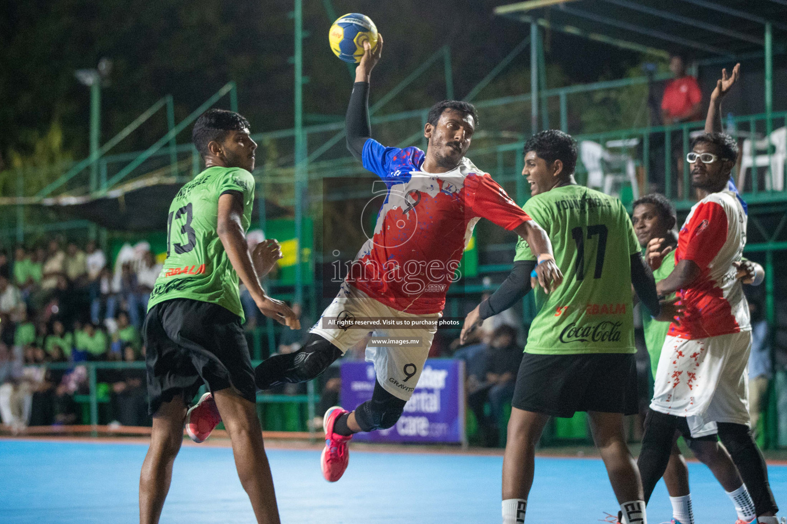 Day 3 of 6th MILO Handball Maldives Championship 2023, held in Handball ground, Male', Maldives on Friday, 22nd May 2023 Photos: Nausham Waheed/ Images.mv