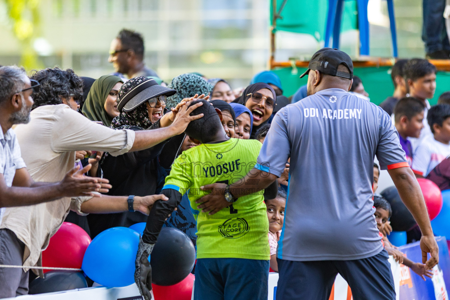 Day 3 of Kids7s Weekend 2025 was held on Sunday, 24th August 2025 in Henveyru Stadium, Male', Maldives. Photos: Mohamed Mahfooz Moosa / images.mv
