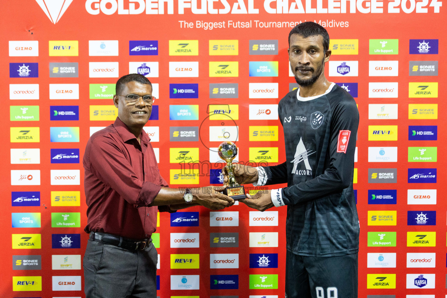 R Hulhudhuffaaru vs R Fainu in Day 10 of Golden Futsal Challenge 2024 was held on Tuesday, 23rd January 2024, in Hulhumale', Maldives Photos: Nausham Waheed / images.mv