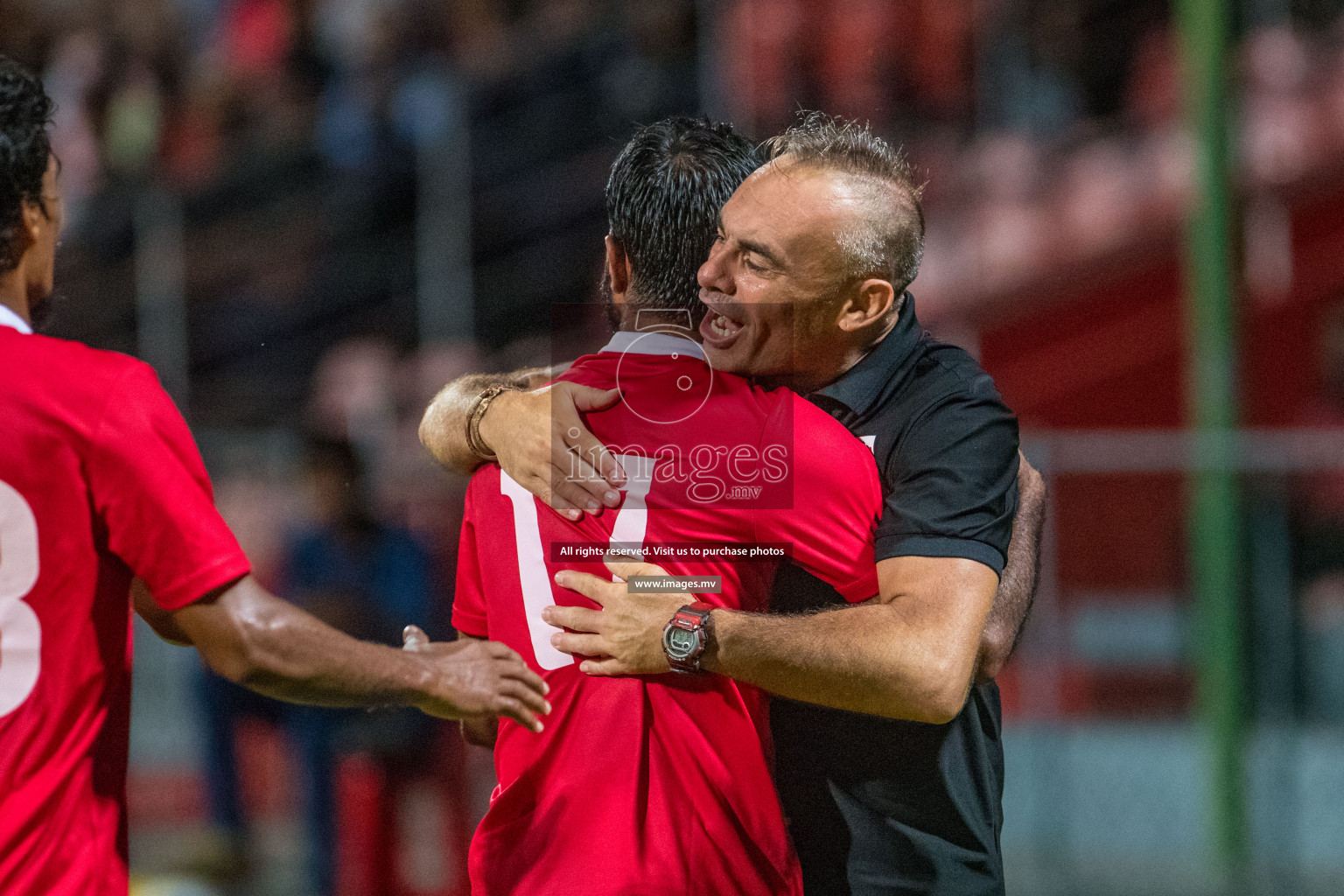 Maldives vs Bangladesh Friendly Match 24 Mar 2022 at Galolhu Rasmee Stadium Malé photos by Nausham Waheed