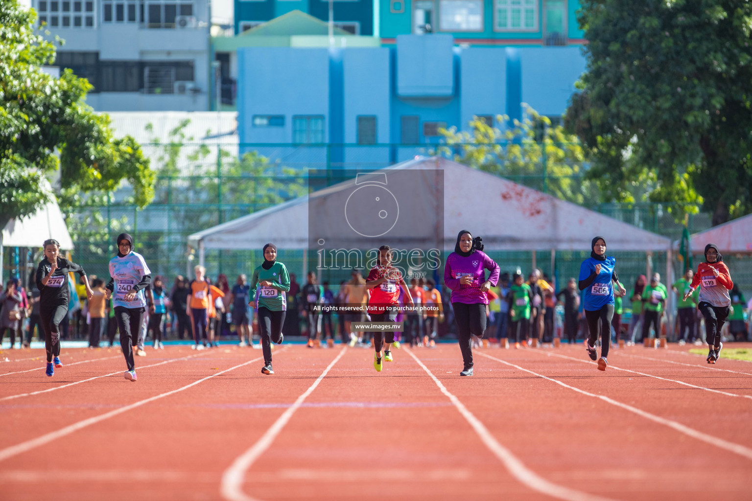 Day 1 of Inter-School Athletics Championship held in Male', Maldives on 22nd May 2022. Photos by: Maanish / images.mv